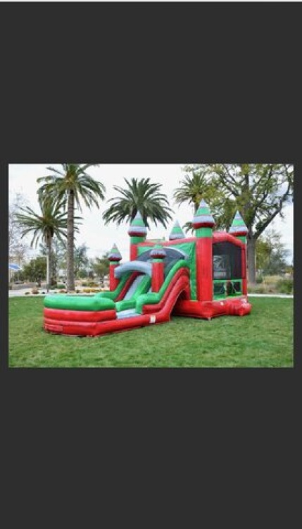Dry - Bounce House with slide Dry - Bounce House with slide